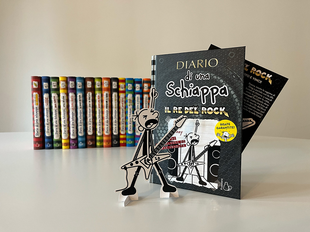 Contest Il re del rock - Diario di una Schiappa - sito Ufficiale -  Editrice Il Castoro